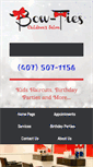 Mobile Screenshot of bowtieschildrenssalon.com